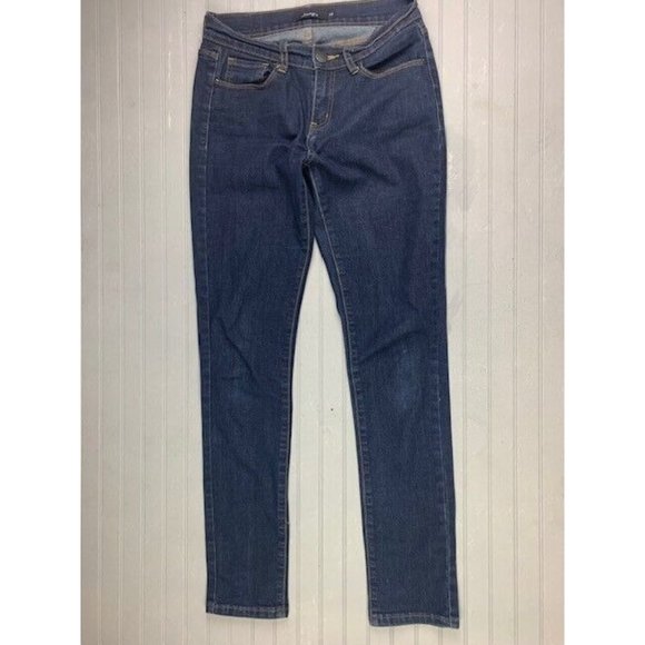 Jimmys Size 28 Womens Jeans Low Rise Skinny Dark Wash Stretch - Picture 1 of 4